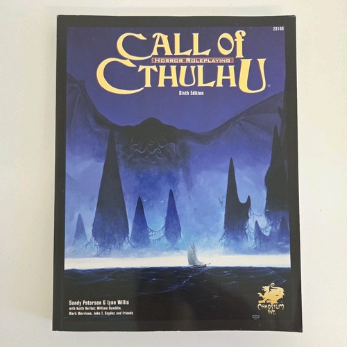 Call cthulhu core rulebook - of,