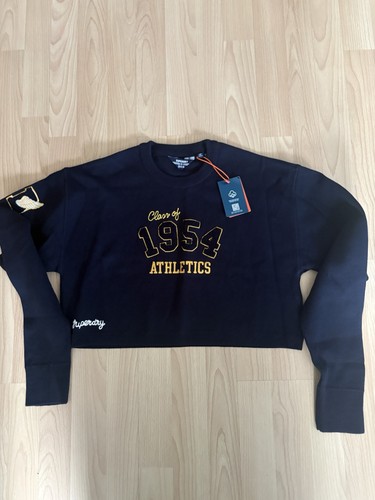 Superdry navy crew neck knit - crew,