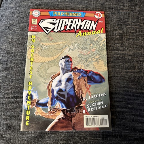Superman annual pulp - superman,