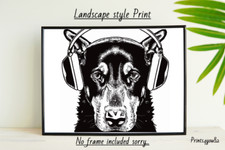 BEAUCERON DOG PET A4 PICTURE PRINT POSTER WALL ART HOME DECOR UNFRAMED GIFT NEW