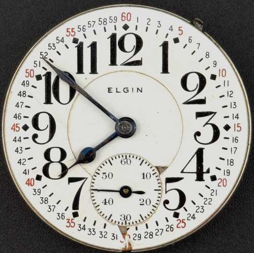 Elgin 18s 19j raymond - 18s, bw