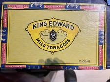 Vintage King Edward The Seventh Imperial Cigar Tobacco box