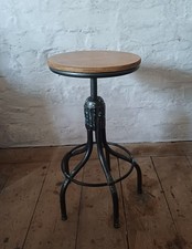 Industrial style rustic stool