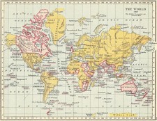 LAMINATED 1907 BRITISH EMPIRE