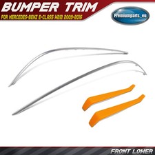 2x Front Lower Chrome Bumper