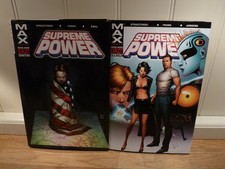 Supreme Power Vol 1 & Vol 2 - Hardcover Duo (Max Comics/Marvel Comics 2004/06)