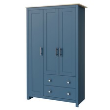 3 Door Wardrobe with Drawers