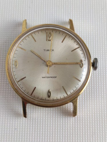 Vintage timex marlin gold tone - vintage,