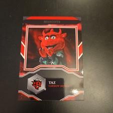 Taz mascots cardiff - taz, devils
