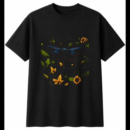 Dark fantasy poplar hawk - dark, moth