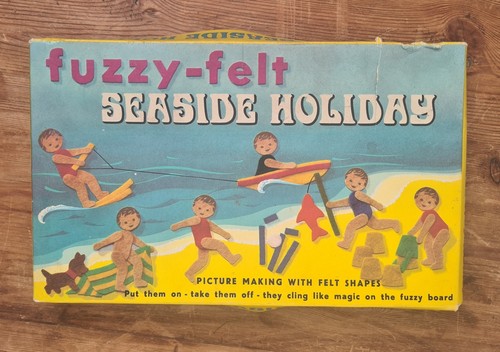 Vintage 1967 fuzzy felt - vintage,