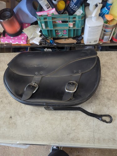 Harley davidson black - harley, leather