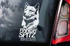 Finnish Spitz Sticker, Car