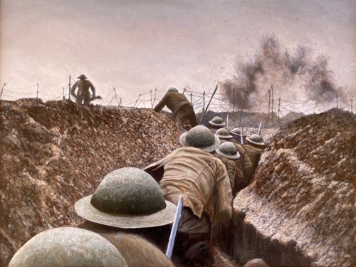 Ww1 battle the somme 1916 - of,