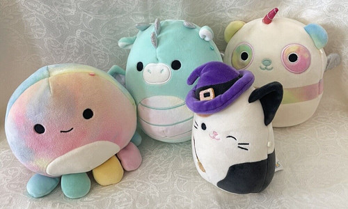 Squishmallows lot 4 - squishmallows, of