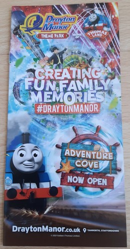 Drayton manor 2021 map - drayton,
