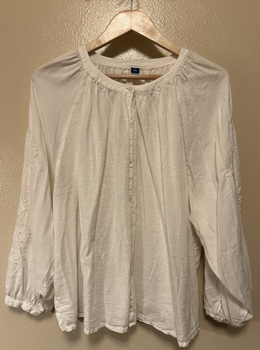 Old navy poet blouse - poet,