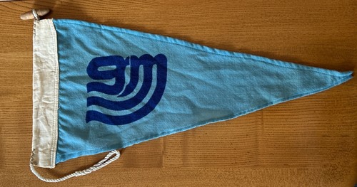 Vintage rare burgee pennant - rare,