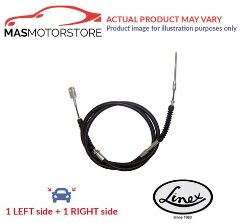 Handbrake cable pair rear - pair,