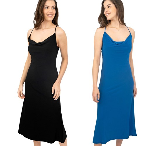 Coast dress blue black - black, womens