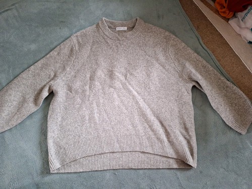 Ladies grey oversized - oversized, cropped