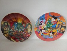 Disney Christmas Plates Mickey
