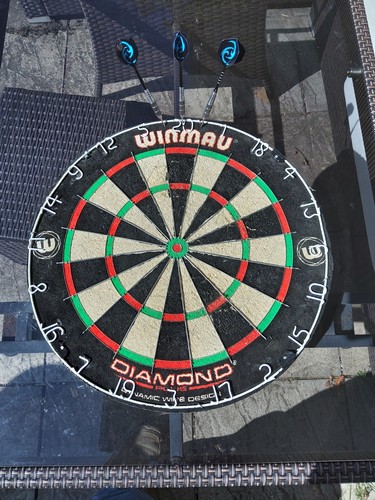 Winmau dart board - winmau, with
