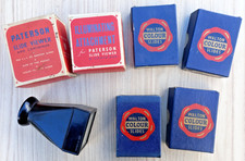 A Vintage PETERSON Slide Viewer, Illuminator + Another Viewer + City Slides