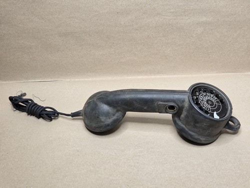 Vintage rubber rotary dial - rotary,
