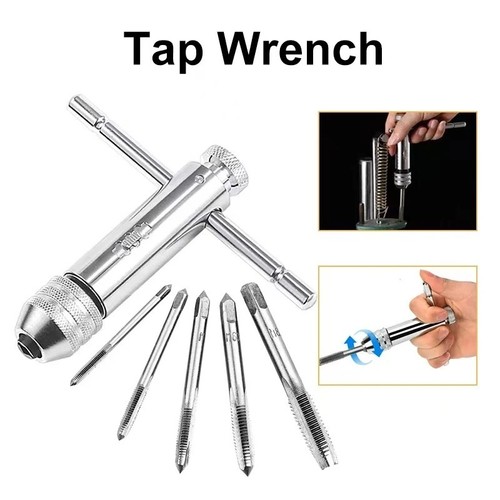 Ratchet tap wrench reversible - wrench,