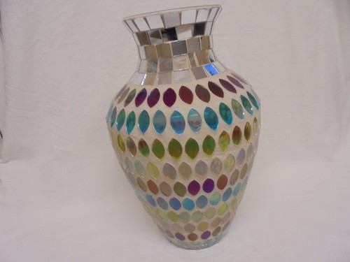 Vintage mirror mosaic large - mirror,