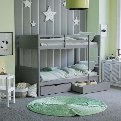 Kids bunk bed detachable - bunk,