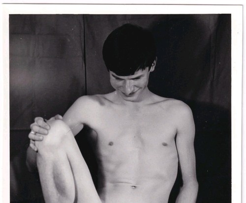 Vintage male physique 1950s - vintage,
