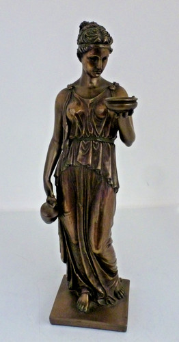 Hebe daughter zeus bronze - daughter, of