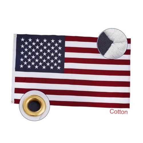 Cotton american flag - 3x5, feet