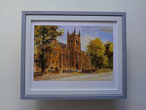 Belfast royal academy print - royal,