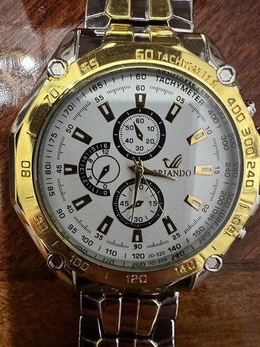 Silver stainless orlando mens - silver,