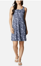 Columbia Freezer Ill DressCollegiate Navy Kona UPF 50+ women size S