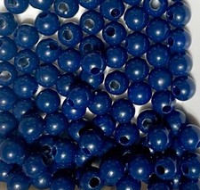 50pc Navy Blue Large Hole Blue