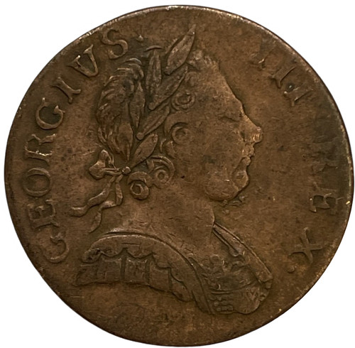 Half penny choice of year - half,