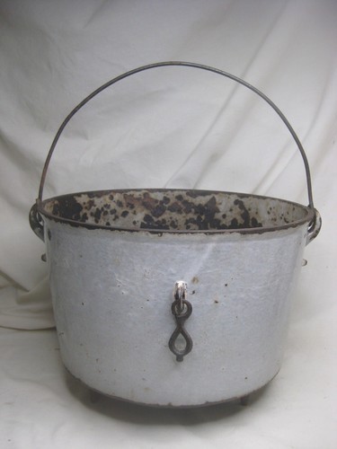 Antique porcelain cast iron - cast,