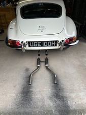 E-Type Jaguar Exhaust Rear Section for Series 2