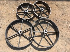 . Shepherds Hut Wheels 2x