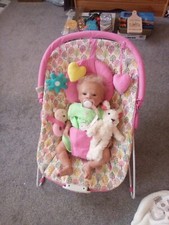 reborn doll with baby relax