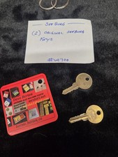(2) ORIGINAL SEEBURG  KEYS