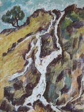 Ken Stewart Vintage Waterfall