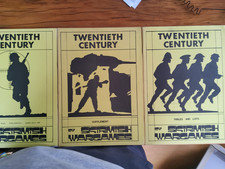 Skirmish Wargames Group Twentieth Century Rules, Blake, Colwill etc, 3 books OOP