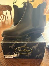 Gallop Classic Boots Size 9 In Black Still With Tags On