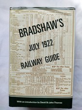 Bradshaw's July 1922 Railway