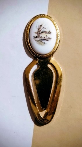 Porcelain book marks - book,